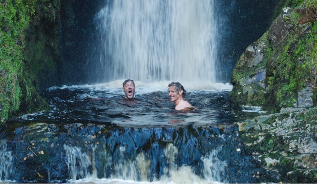 Waterfall Swimming