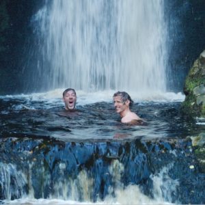 Waterfall Swimming