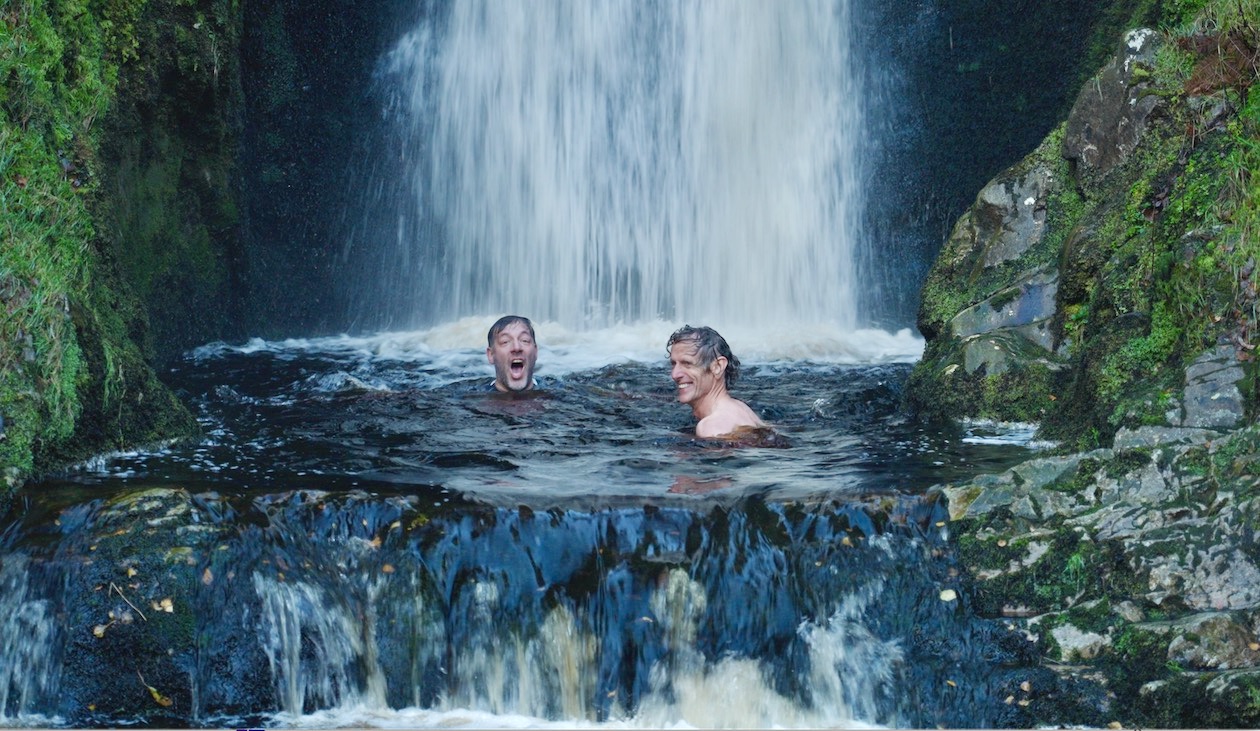Waterfall Swimming